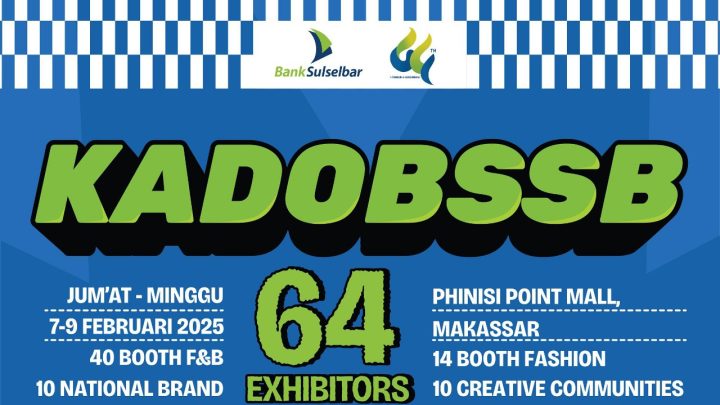 Puncak Perayaan HUT ke-64, Bank Sulselbar Hadirkan Pameran UMKM Bertajuk Kado BSSB64 hut bank sulselbar