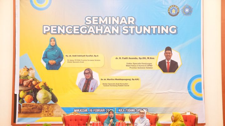 Seminar Pencegahan Stunting, Dokter Fadli Ananda: Jangan Anggap Enteng Kehamilan Pemprov Sulsel