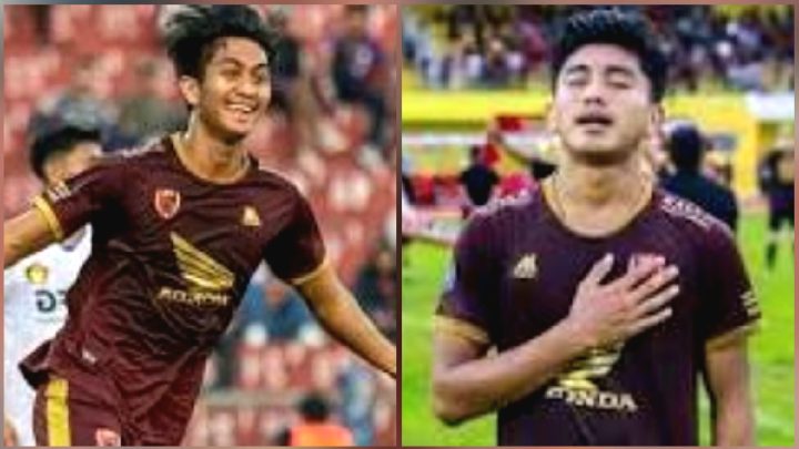 Dua pemain psm makassar