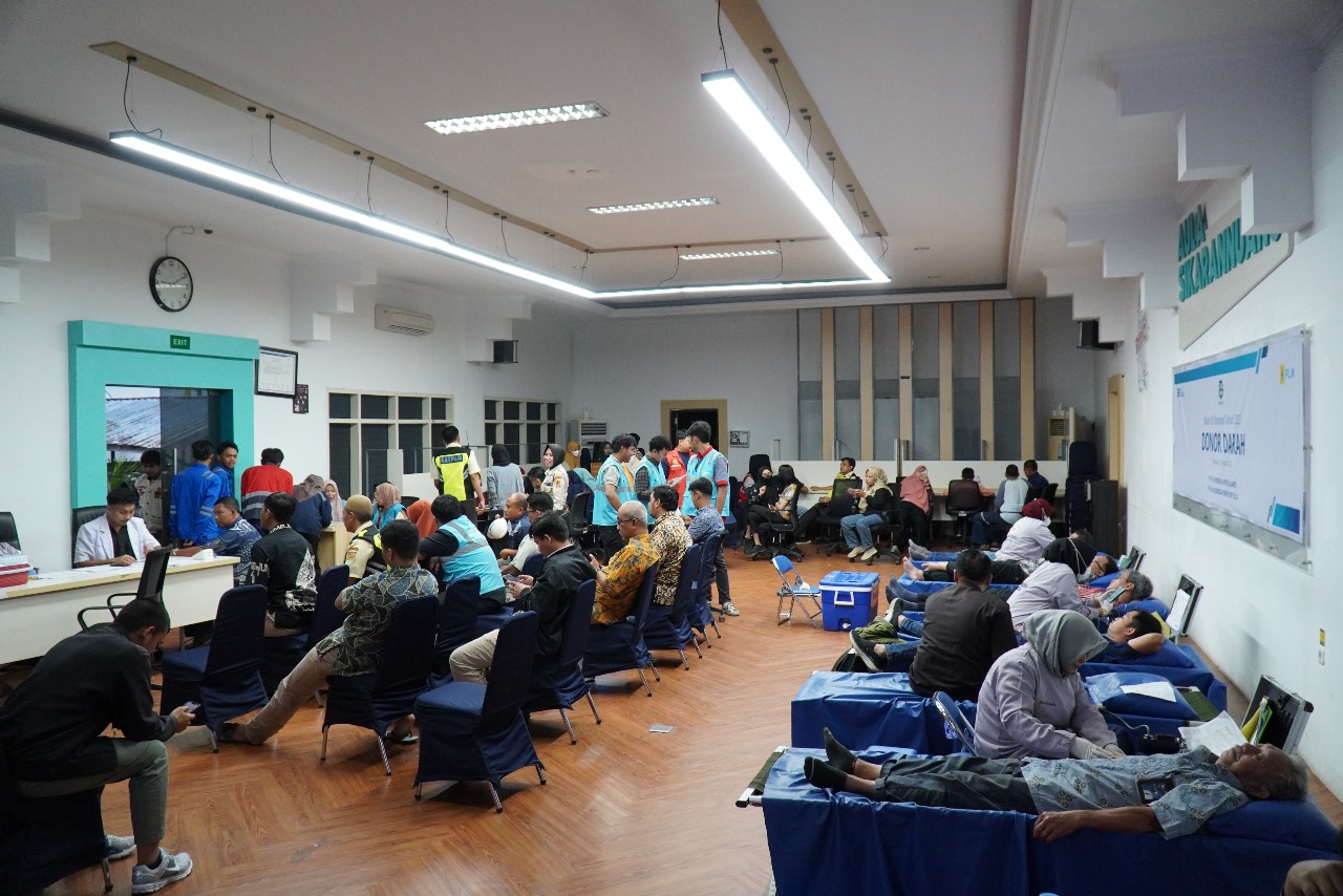 Peringati Bulan K3 Nasional & Hari Kanker Sedunia, PLN IP UBP Tello Gelar Donor Darah