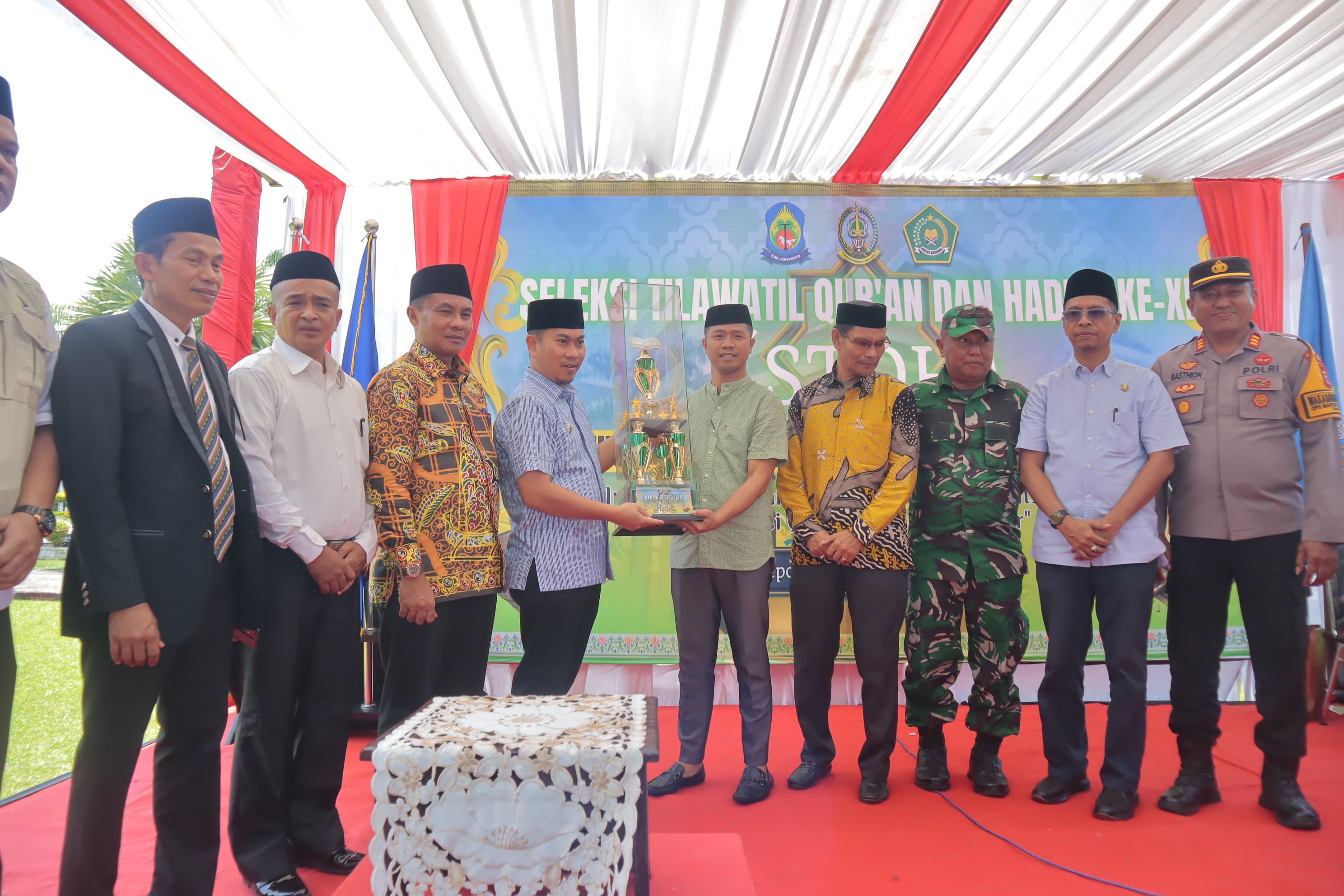 Kecamatan Tamalatea Raih Juara Umum STQH Ke-XI Kabupaten Jeneponto