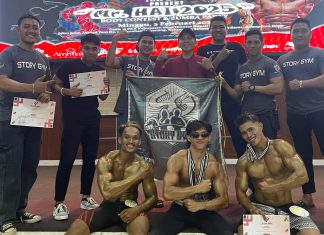 Raih 4 Medali, Atlet Story Gym Makassar Sabet Dua Juara di Event Body Contest di Kabupaten Bone