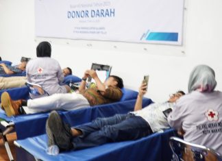Peringati Bulan K3 Nasional & Hari Kanker Sedunia, PLN IP UBP Tello Gelar Donor Darah