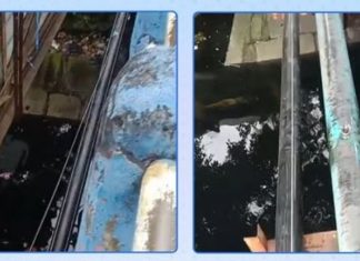 PDAM Makassar Perbaiki Pipa yang Bocor di Jalan Kerung-Kerung