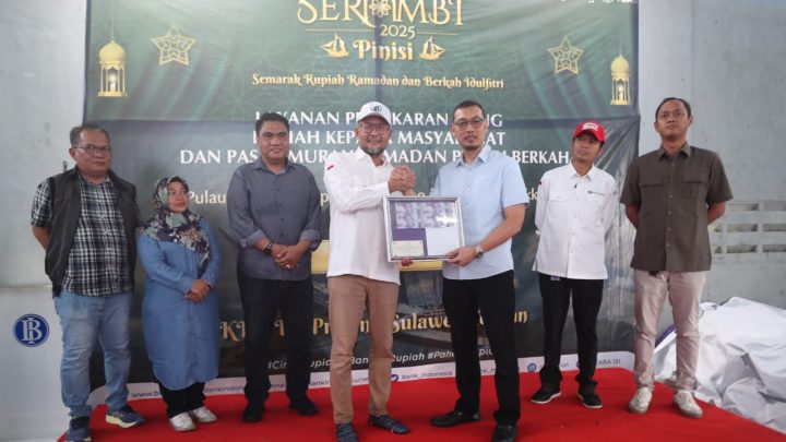 Kepala BI Sulsel Bersama Plh Sekda Makassar Buka Layanan Penukaran Uang dan Pasar Murah di Lae-lae Kepala BI Sulsel