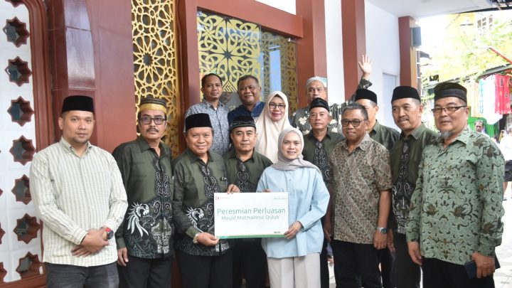 Bumi Karsa Bersama LAZ Hadji Kalla Rehabilitasi Masjid Mutmainnul Qulub Makassar Bumi karsa
