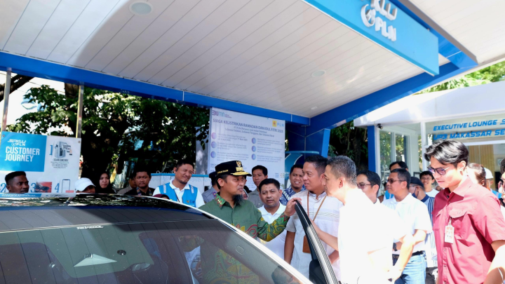 Gubernur Sulsel Apresiasi Kesiapan PLN Layani Pemudik Kendaraan Listrik Gubernur Sulsel