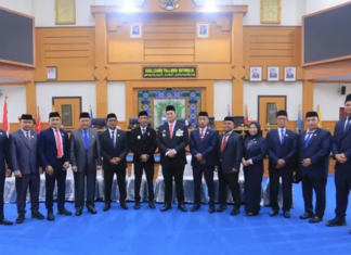 DPRD Pangkep Gelar Rapat Paripurna Pidato Sambutan Bupati Pangkep Periode 2025-2030