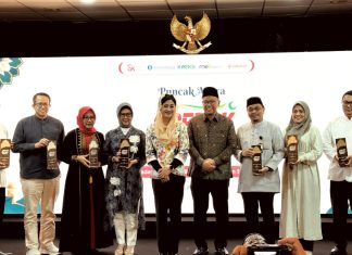 Top! Bank Sulselbar Sabet 4 Penghargaan Sekaligus di Ajang GERAK Syariah