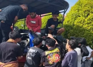 Polres Jeneponto Tertibkan Balapan Liar, 33 Unit Motor Diamankan