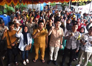 Wakil Ketua DPRD Makassar, Eric Horas Gelar Reses Kedua di Dua Titik Lokasi