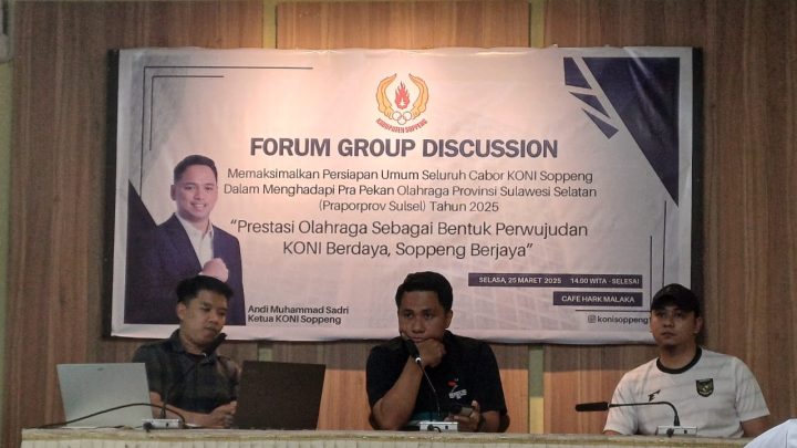 KONI Soppeng Gelar FGD untuk Persiapan Menghadapi Pra Porprov Sulsel 2025 soppeng