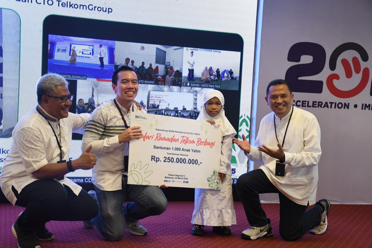 Rangkaian Safari Ramadhan, CDIO dan CITO TelkomGroup Berbagi Ramadan