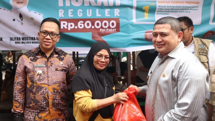Pasar Murah Diserbu Warga, Munafri Arifuddin: Ini Sangat Membantu Jelang Idul Fitri pasar murah makassar