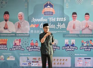 Buka Acara Ramadan Fest Andalan Hati, Sekprov Sulsel Harap Memperkuat UMKM