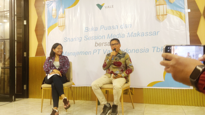 PT Vale Indonesia Gelar Buka Puasa Bersama Media di Makassar vale