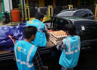 Berbagi Berkah Ramadhan, Laz Annur UBP Tello Bagikan Bantuan Pangan ke Daerah Pelosok