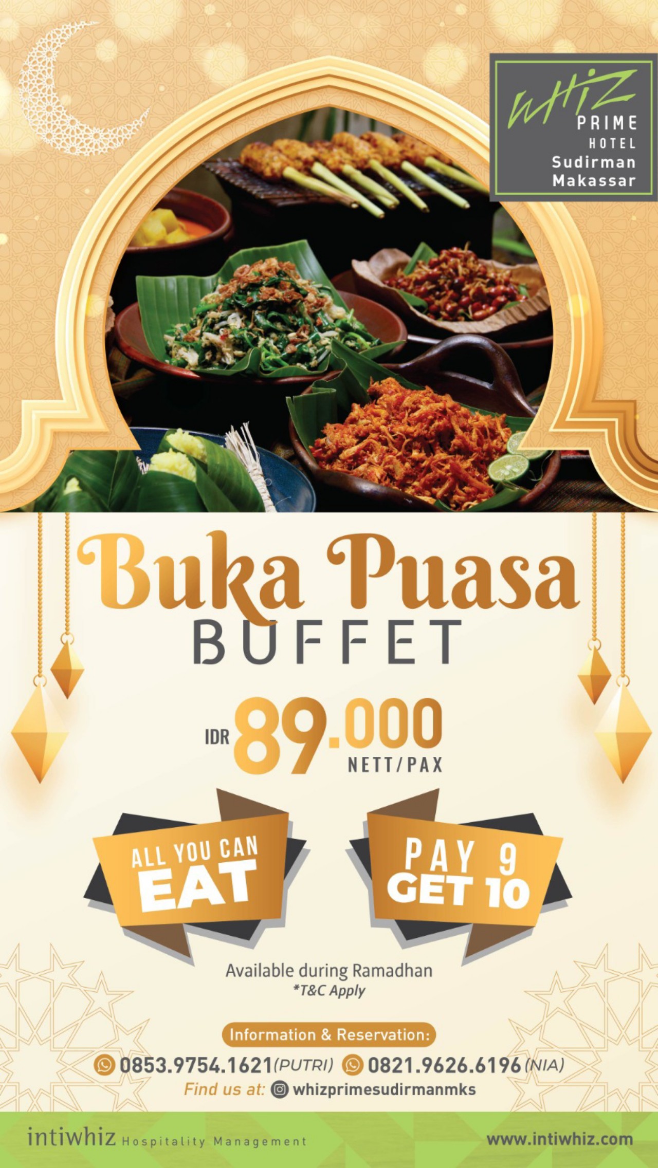 Bukber Istimewa di Whiz Prime Sudirman Makassar, Makan Sepuasnya Harga Terjangkau