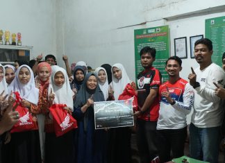 Ramadan, Asmo Sulsel Bersama Honda Bikers Salurkan Bantuan ke Panti Asuhan