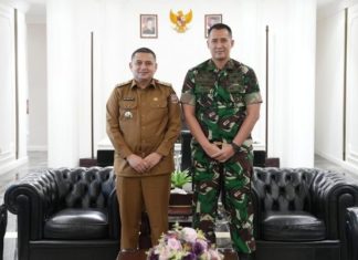 Tingkatkan Sinergitas, Wali Kota Makassar Terima Kunjungan Silaturahmi Dandim 1408/Makassar