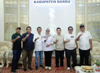 Bincang Informasi Tentang Perda RTH, Komisi C DPRD Makassar Temui Bupati Barru