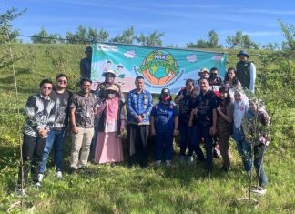 Peringati Hari Pohon Nasional, Asmo Sulsel Kolaborasi DLH Makassar Gelar Penanaman Pohon