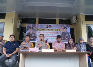 Wajah tahanan meninggal