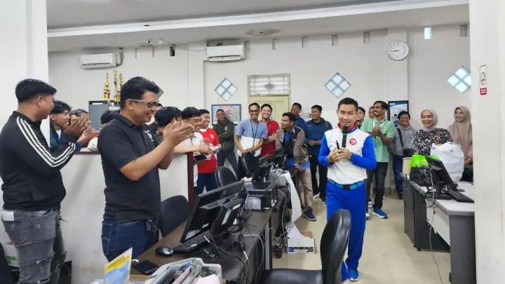 Asmo Sulsel Beri Edukasi Safety Riding #Cari_Aman Untuk Karyawan FIF Maros asmo sulsel