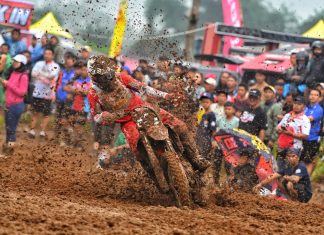 Tunggangi CRF250R, Pebalap Muda AHRT Sukses Meraih Posisi di Seri Perdana Kejurnas Motocross 2025