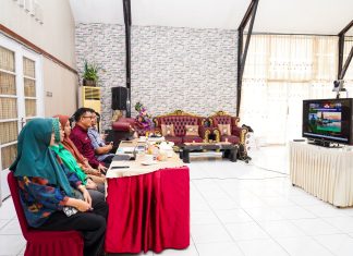 Gubernur dan Sekda Sulsel Ikuti Virtual Entry Meeting Pemeriksaan LKPD oleh BPK RI