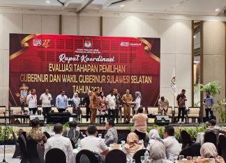 KPU Sulsel Evaluasi Tahapan Pilkada 2024, Berharap Kedepan Lebih Berkualitas