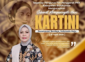 Ketua TP PKK Bulukumba: Hari Kartini Jadi Momen Refleksi Harapan Bagi Perempuan Indonesia