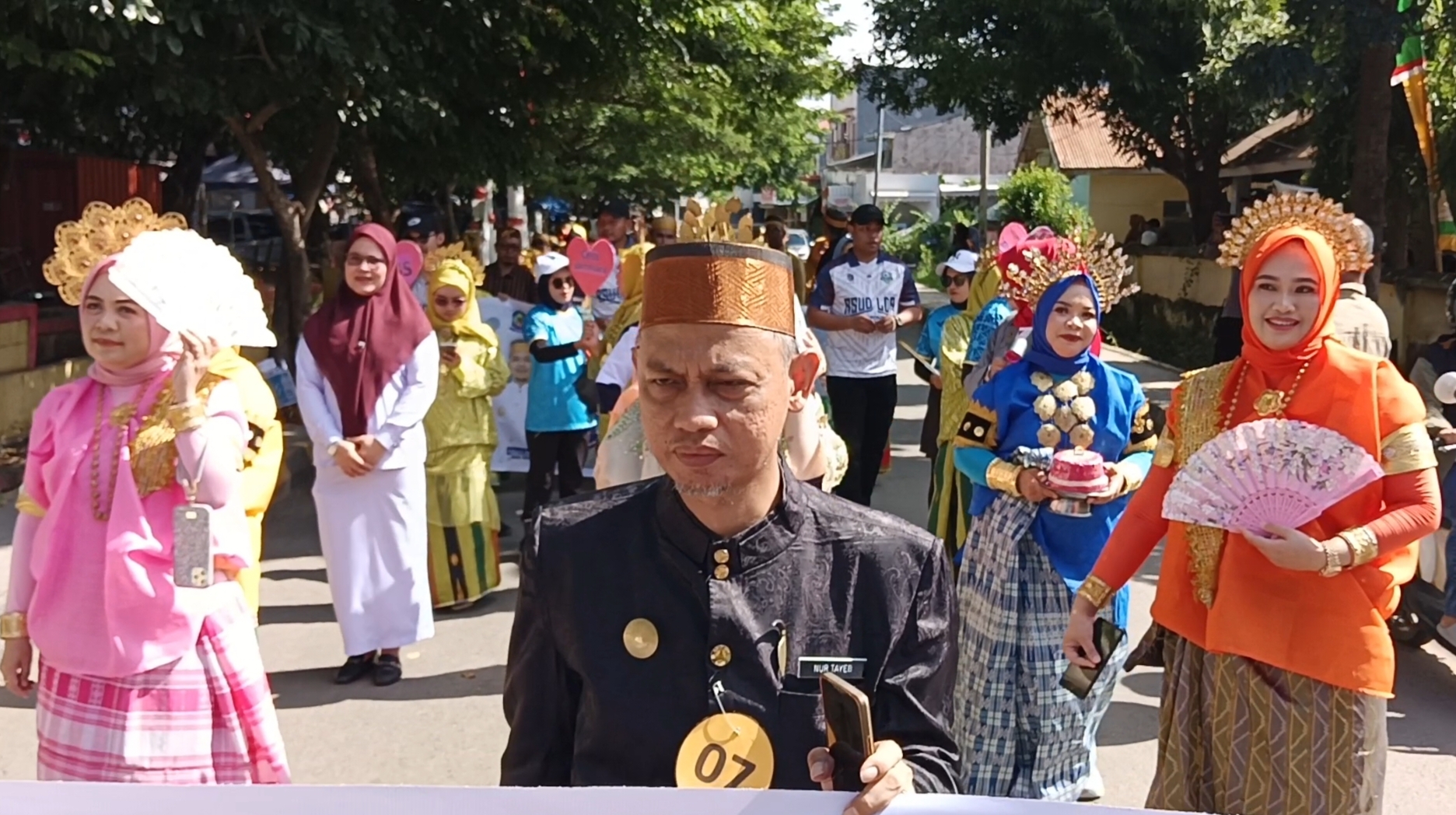 Ramaikan Hari Jadi ke-162 Kabupaten Jeneponto, RSUD Latopas Ikuti Karnaval Budaya dan Seni