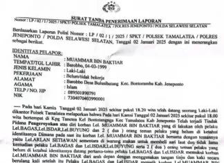 Pelaku Penganiayaan di Kampung Tina'ro Jeneponto Pernah Menandatangani Surat Pernyataan di Polsek Tamalatea