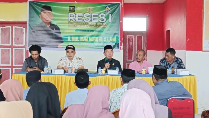 Ketua Komisi II DPRD Jeneponto Gelar Reses , Warga Usulkan Infrastruktur dan Kesejahteraan Kader Ketua Komisi II