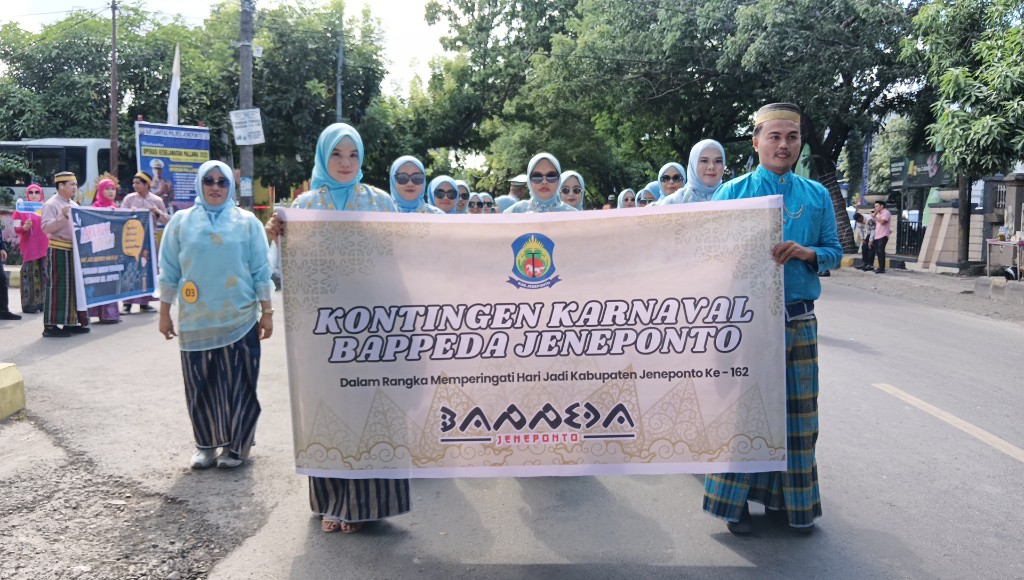 Karnaval Budaya dan Seni Ramaikan Hari Jadi ke-162 Kabupaten Jeneponto