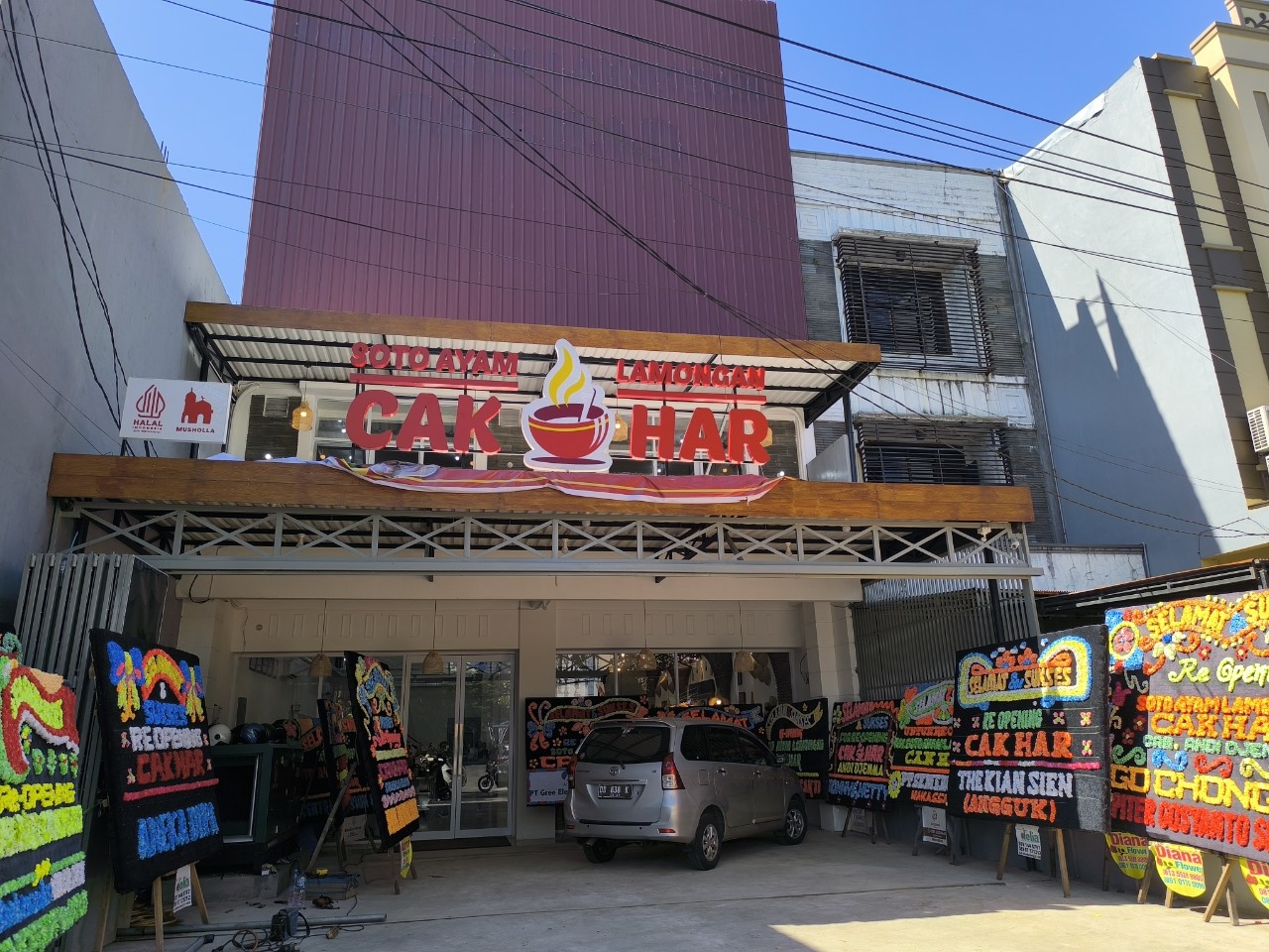 Re-Opening Soto Ayam Lamongan CAK HAR Cabang Andi Djemma Makassar, Ada Diskon Hingga 30 Persen