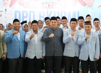 Lantik DPD BKPRMI, Munafri Arifuddin Minta Perkuat Peran Masjid Bina Generasi Muda
