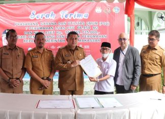 Tujuh Pengembang Serahkan PSU ke Pemerintah Kota Makassar
