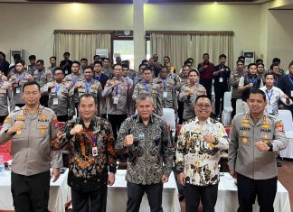 Kantor OJK Sulselbar Lakukan Coaching Clinic Bagi Personil Polda Sulsel