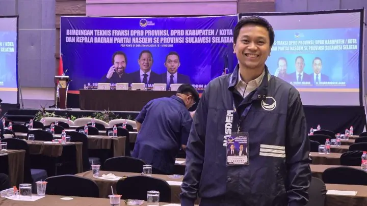 Anggota DPRD Makassar Odhika Cakra Ikuti Bimtek Partai NasDem Sulsel dprd makassar