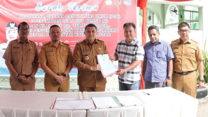 Tujuh Perumahan di Makassar Serahkan PSU, Munafri Arifuddin: Komitmen Pemkot Ciptakan RTH munafri arifuddin