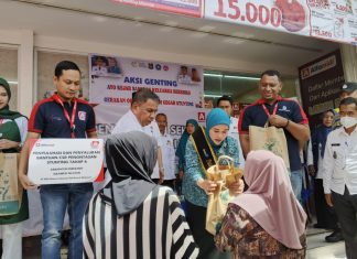 Alfamidi Edukasi Balita dan Rampungkan Program Cegah Stunting di Enrekang