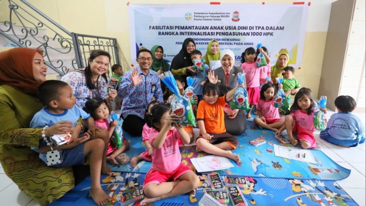 Wakil Walikota Makassar Resmikan Taman Asuh Sayang Anak wakil walikota makassar