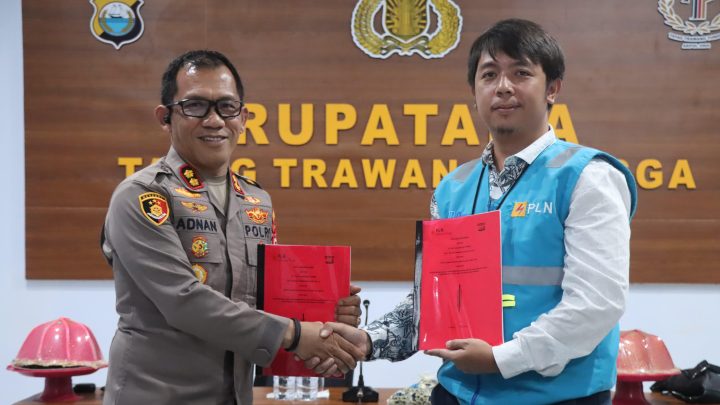 Tingkatkan Pengamanan Pembangkit Jelang Idul Adha, PLTD Selayar dan Polres Selayar Laksanakan Penandatanganan MoU pltd selayar