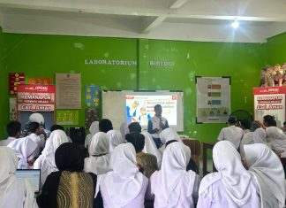 Asmo Sulsel Kembali Edukasi Safety Riding Siswa SMAN 1 Gowa