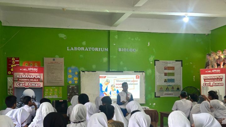 Asmo Sulsel Kembali Edukasi Safety Riding Siswa SMAN 1 Gowa Asmo Sulsel