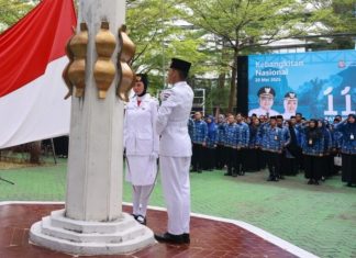 Aliyah Mustika Ilham Pimpin Upacara Peringatan ke-117 Hari Kebangkitan Nasional