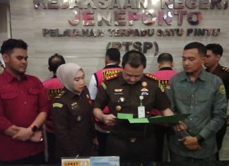 Kejari Tahan Kadisdikbud Jeneponto, Eks Kadis, dan Penyedia dalam Kasus Penyalahgunaan Dana BOS