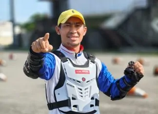 Instruktur safety riding Asmo Sulsel